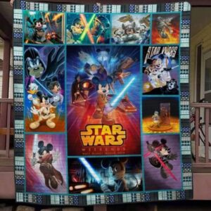 Starwar Mickey Quilt Blanket Hvt230515  Quilt